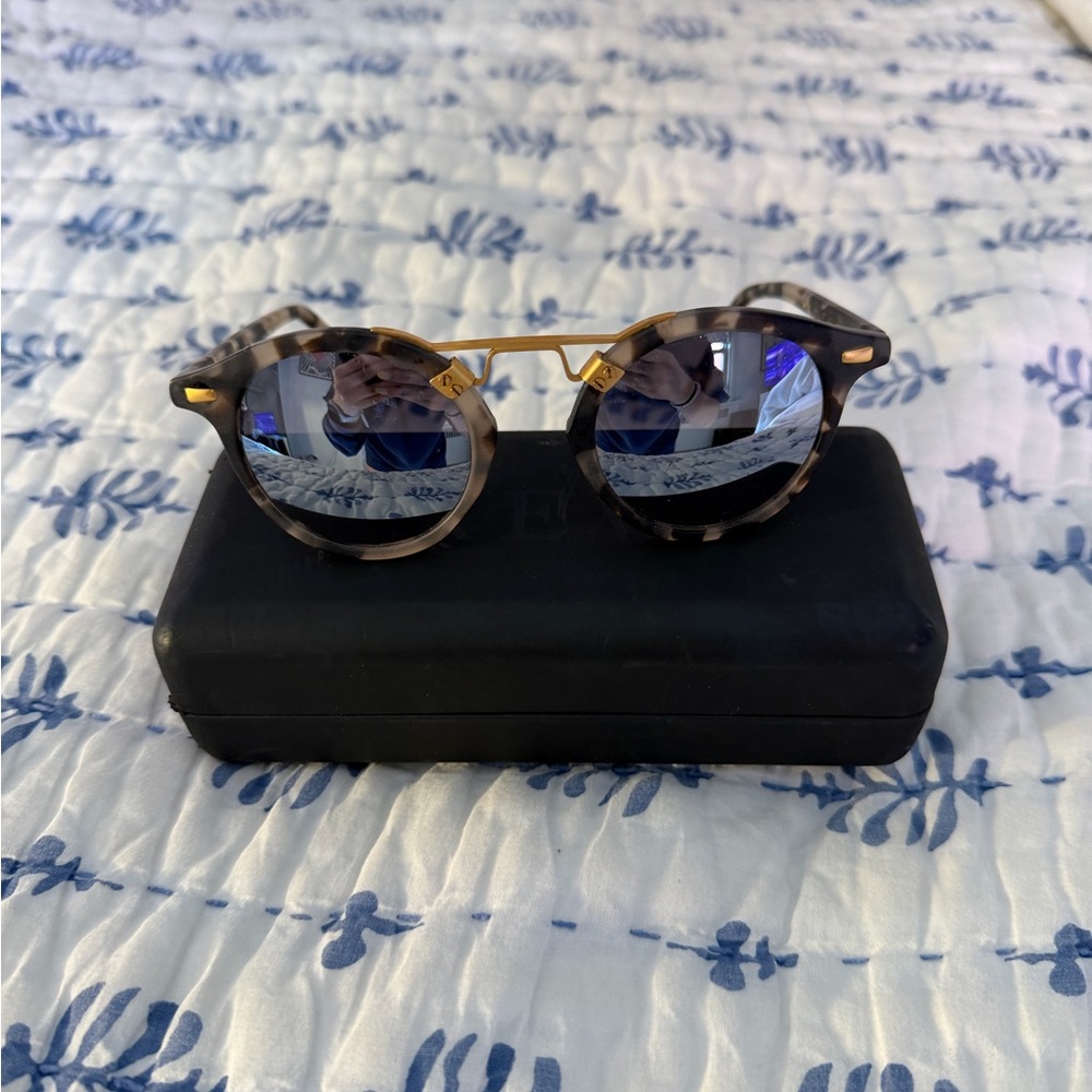 Krewe Tortoise Sunglasses